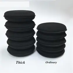 1/12 bloco ultra grosso 30mm esponja de espuma de alta densidade auto detalhando aplicador almofada melhor para encerar e polimento