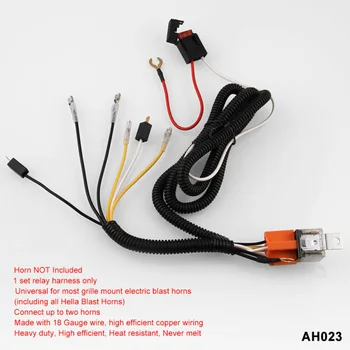 

Relay Horn Wiring Harness Wiring Kit For Truck Car Auto 66'' 1pc Grille
