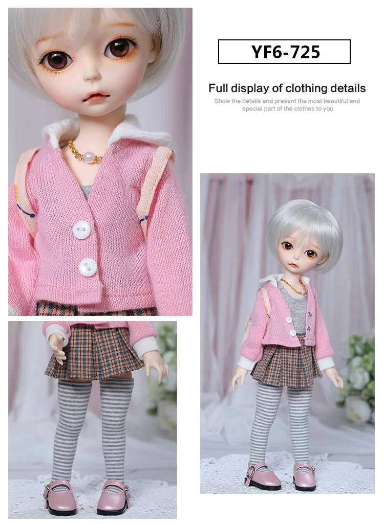 BJD одежда Кими лимон Dm Littlefee N9 тело и девушка 1/6 BJD платье SD красивая кукла наряд аксессуары luodoll