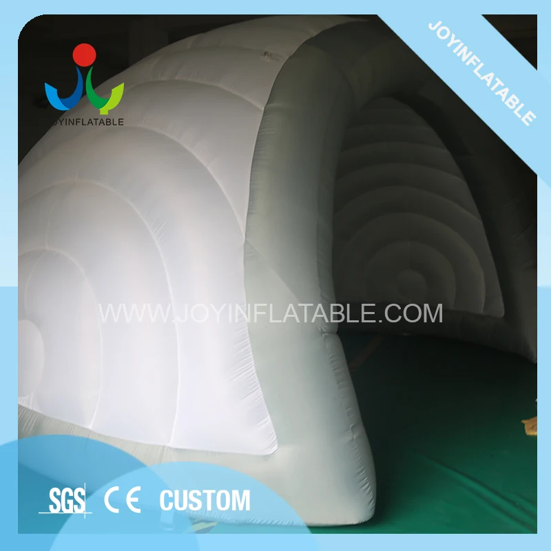 Dia 5m Outdoor Trade Show Inflatable White Dome Tent With Air Blower - 3