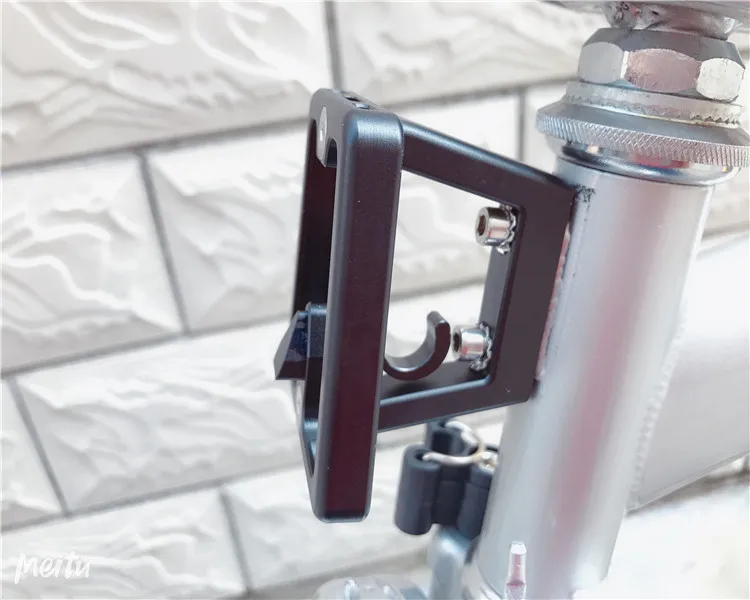 Сверхлегкий Сплав передний блок несущей для велосипеда Brompton Передняя сумка