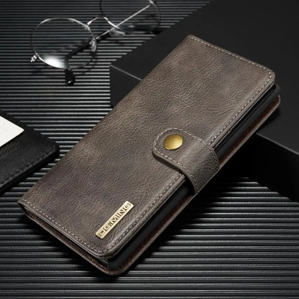 DG MING A7 A9 A6 плюс магнит кожаный чехол для samsung galaxy NOTE10 плюс S10 5G J4plus A10 A20 A30 A40 A50 A70 крышка