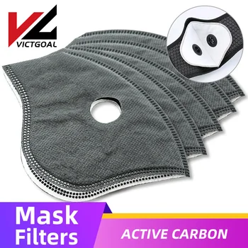 

VICTGOAL Cycling Sports Masks Filter Activated Carbon Dustproof Mask Running Skiing Anti-Pollution Cycling Mask Filters