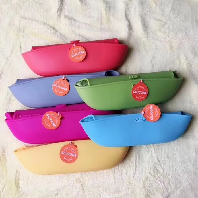 

Oxo Solid Color Silicone Bibs, Baby Eating Silicone Bibs