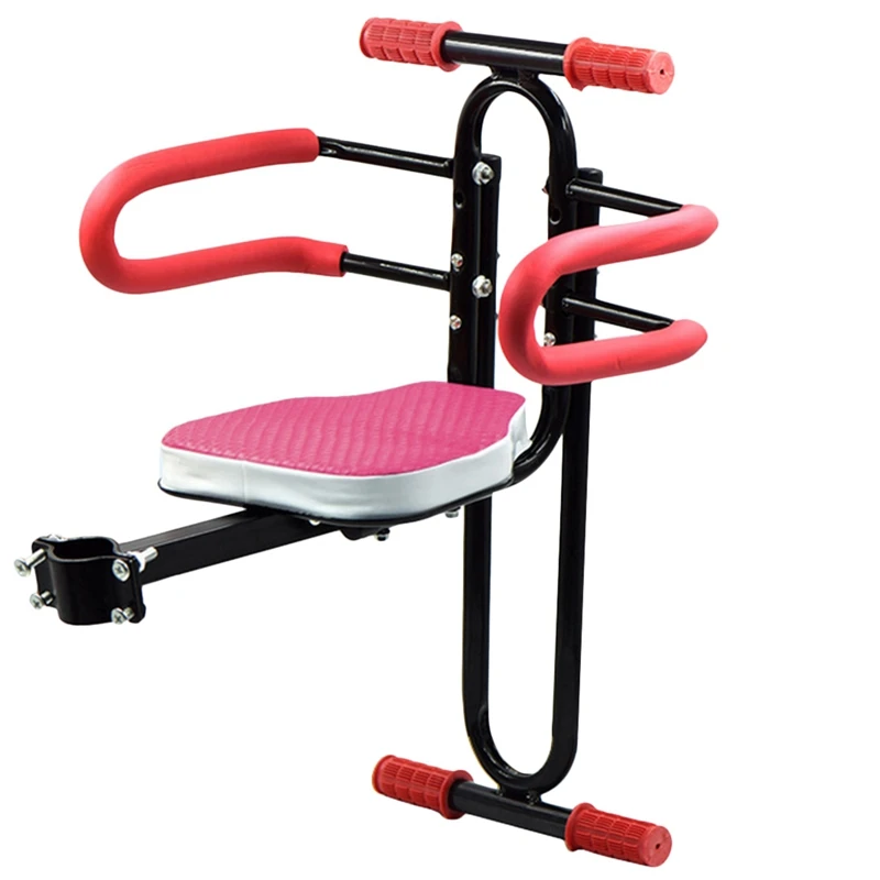 

Electric Bicycle Baby Chair Bike Child Chair with Armrest Guard Bar Pedal