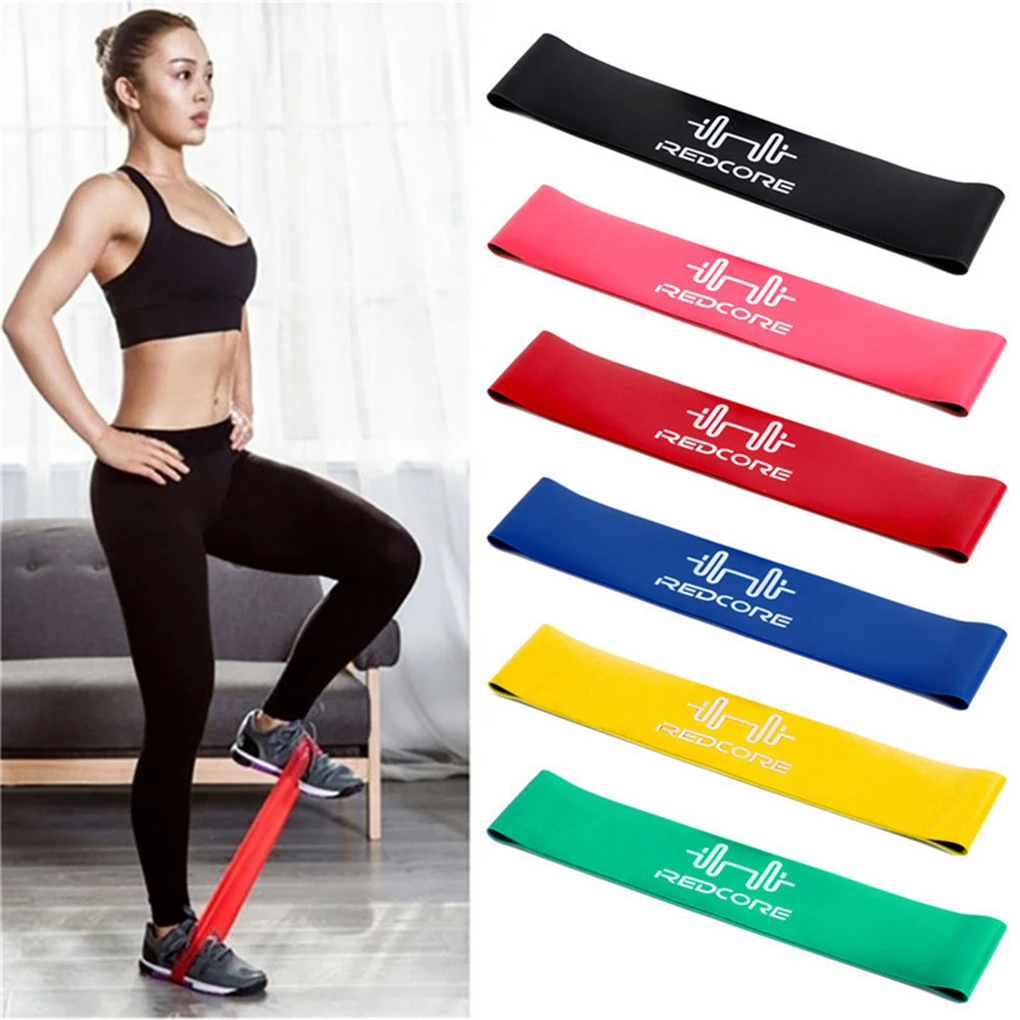 6Pcs/Lot Yoga Resistance Bands Training Fitness Elastic Bands 0.35 1