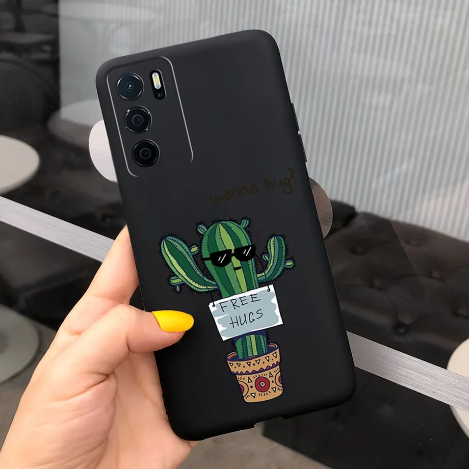 For OPPO A16s A16 Case 4G 2021 Dragon Cute Cartoon Fashion Sulicoen Coque Cases For OppoA16 A 16 OPPO A15 A15s A35 Bumper Fundas oppo mobile cover