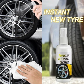 

Car Motorcycle Universal Wheel Cleaner Spray Powerfully Remove Stains UV Rim Care Car Wheel Clean Car Accessories