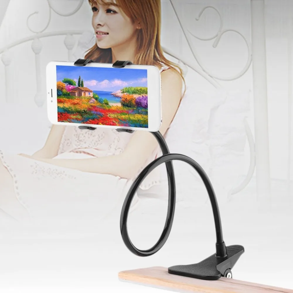 

Phone Holder Universal 360 Rotating Flexible Long Arm Lazy Phone Holder Clamp Lazy Bed Tablet Car Selfie Mount Bracket for Phone