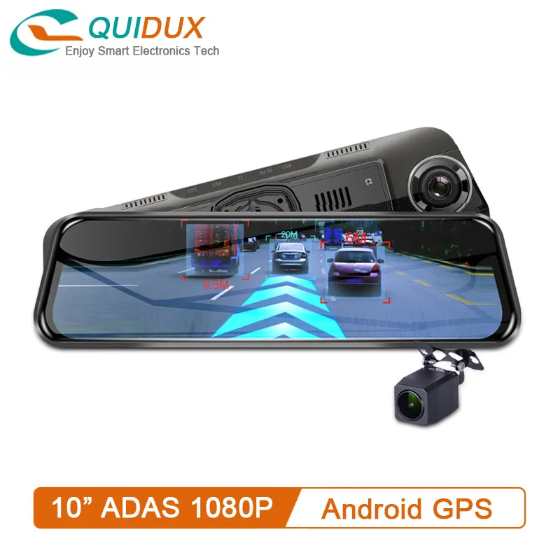 

4G Android Car DVR Special with 15M rear camera 10"Dual Lens dash cam ADAS GPS Navi Bluetooth WiFi Parking monitor