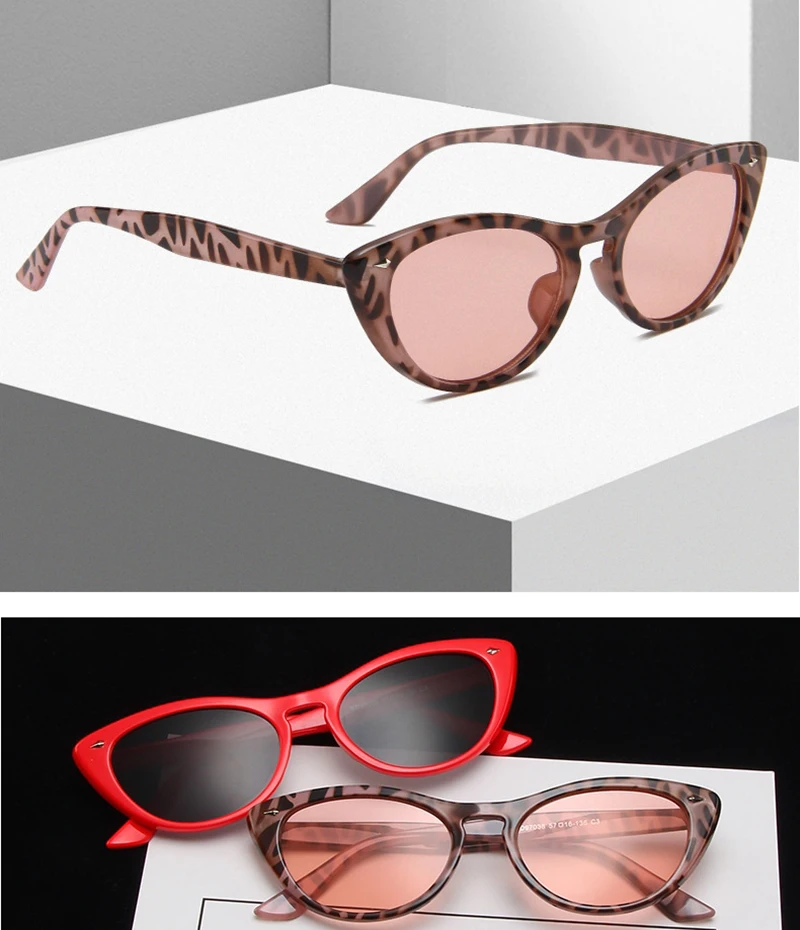 RBROVO, маленькие солнцезащитные очки Cateye для женщин,, роскошные ретро солнцезащитные очки для женщин, винтажные очки для женщин, зеркальные очки Oculos De Sol Feminino