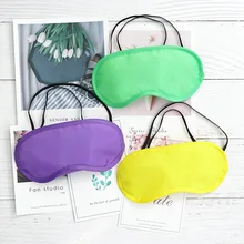 Полиэфирная тафта настраиваемый авиационный тент туристический отель прилегающий край глаз патч фабрика обработки OEM одноразовая повязка на глаз