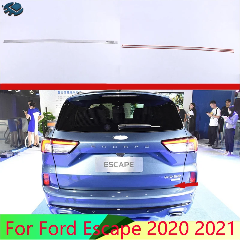 

Накладка на заднюю дверь для Ford Escape Kuga 2020, 2021, из нержавеющей стали