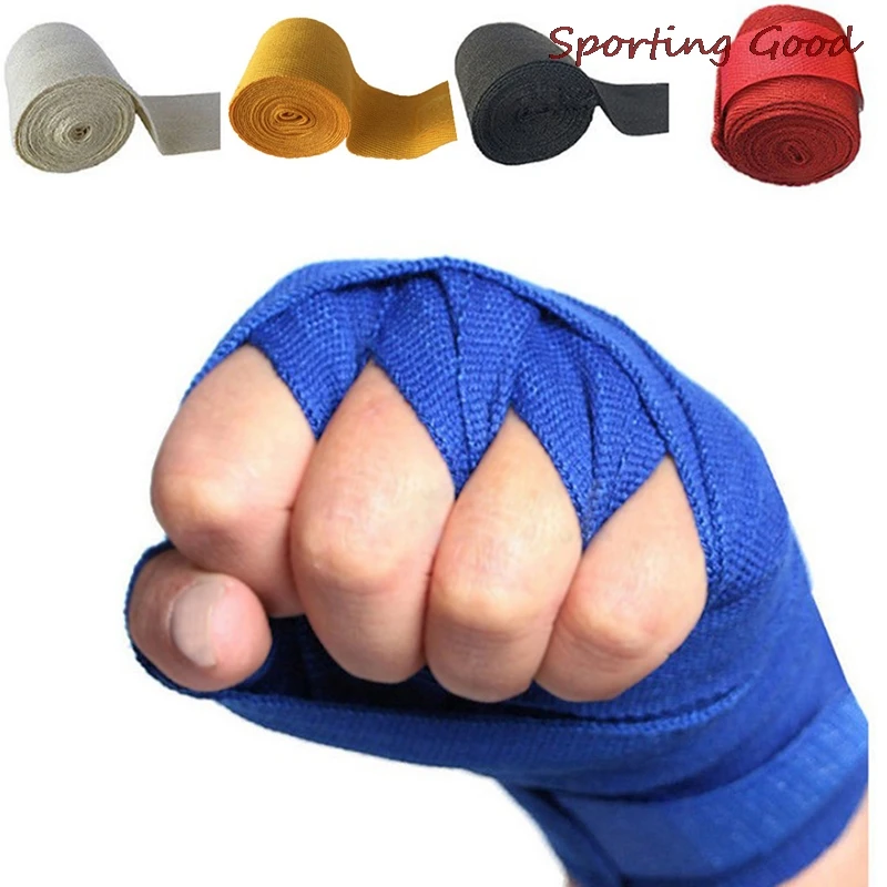 HOT Boxing Bandage Hand Wraps 2500 X 50 X 1mm Muay Thai Kickboxing Kick Boxing Men Women Boxer Taekwondo Sports Bandages