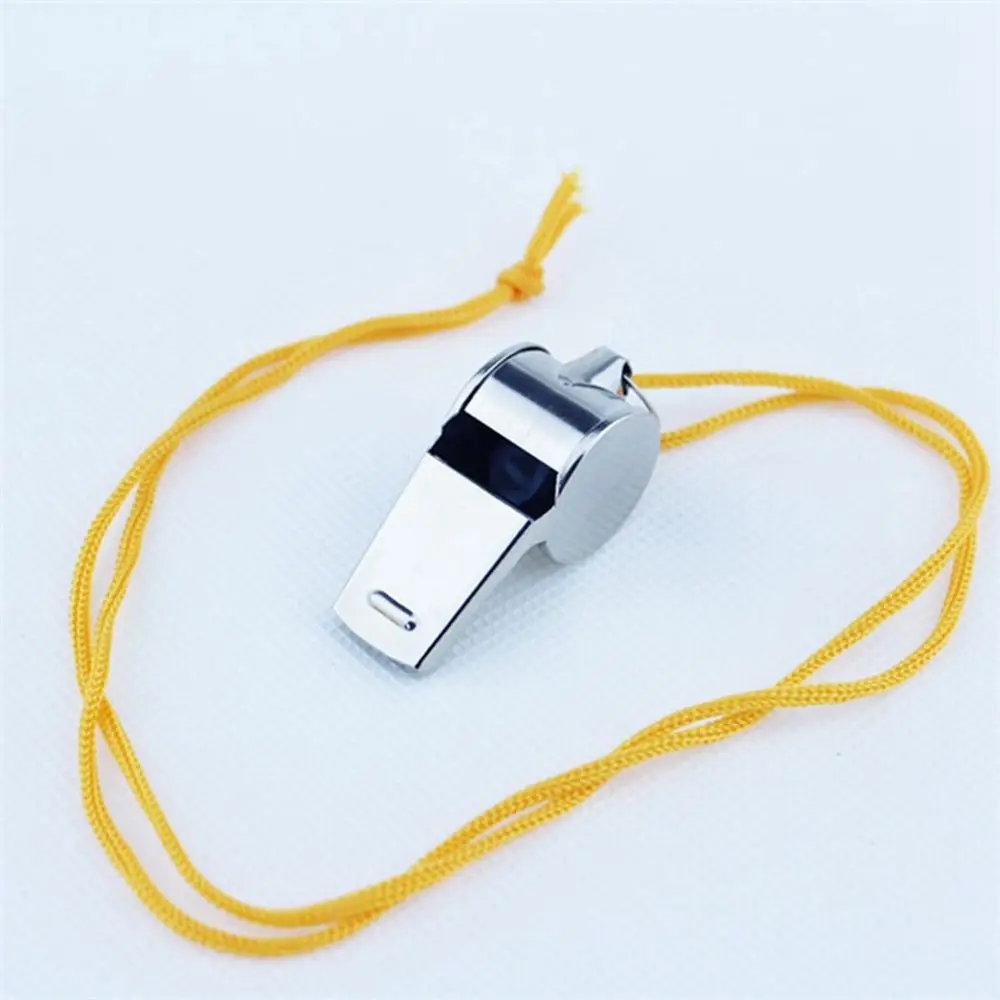 Referee Sport Rugby Soccer Football Basketball Stainless Steel Whistles Cheerleaders Cheerleading Tool Metal Whistle