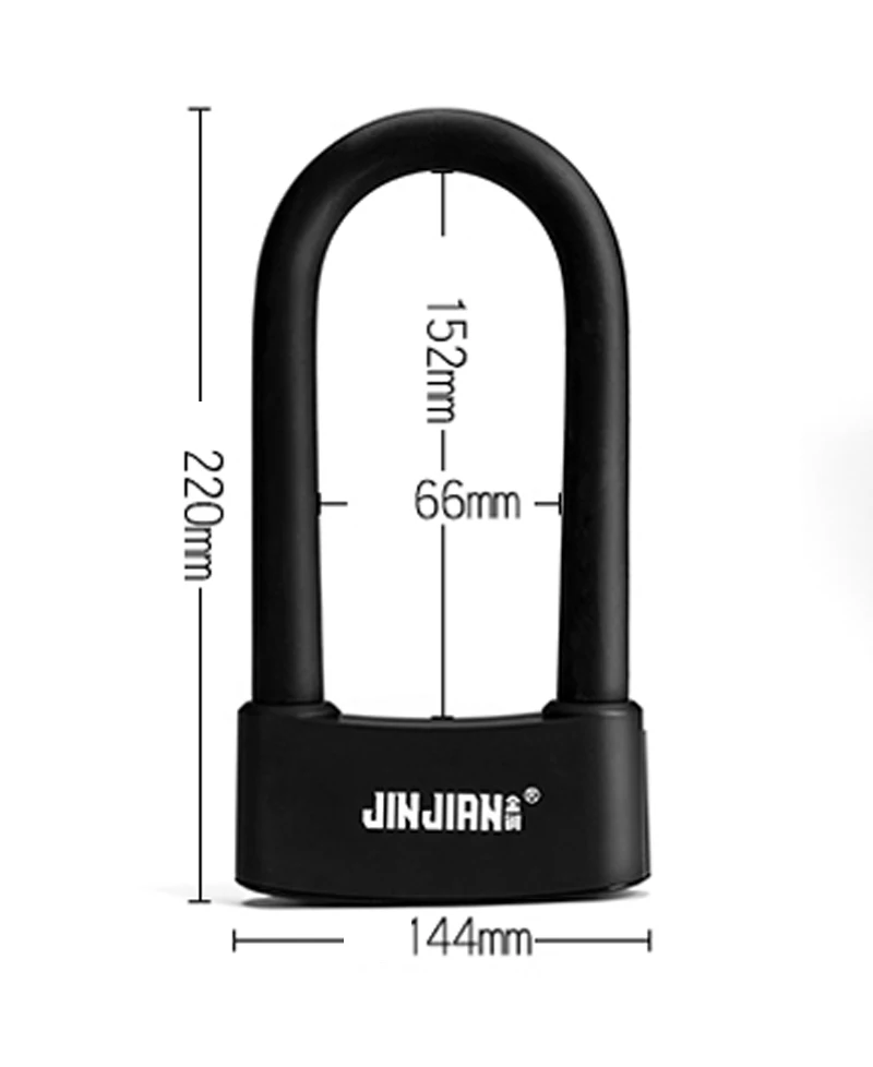 JINJIAN Bluetooth Смарт-контроль велосипедный замок сплав U замок Противоугонная защита от кражи велосипедный MTB велосипедный замок велосипедные аксессуары