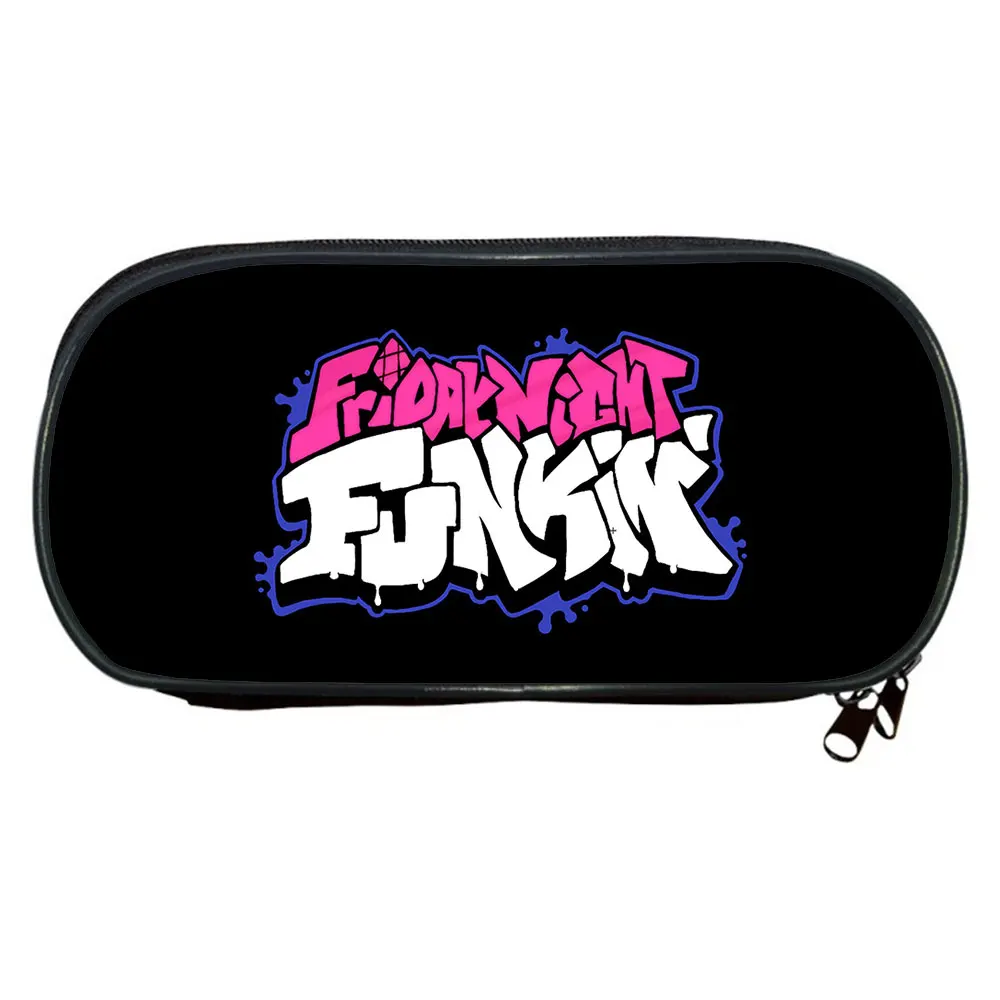 

Friday Night Funkin wallet Anime Pencil Bag Cosplay Pen Bag Large Capacity Students Cartoon Pencil Box Boy Girl School Supplies