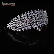 Хрустальные Стразы ручной работы, диадемы и короны, свадебная повязка на голову, головной убор для невесты