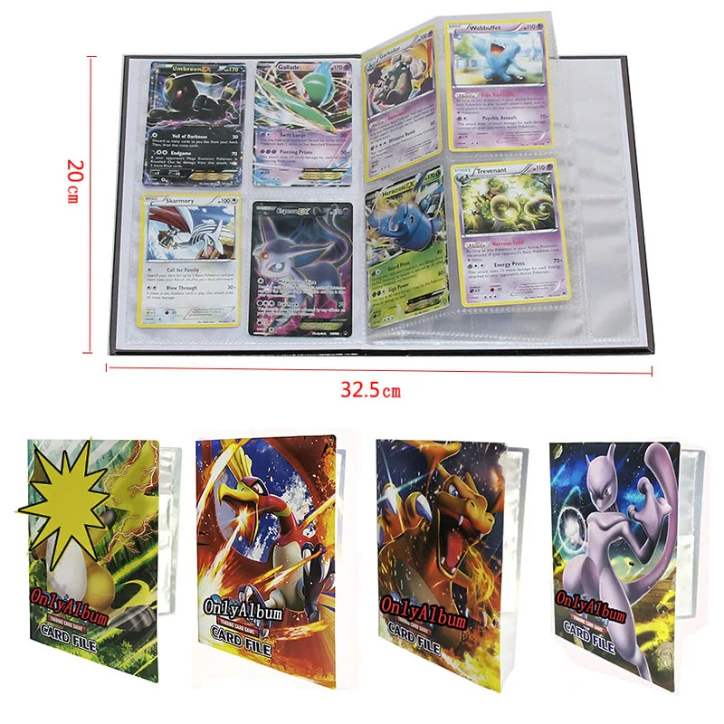 Takara Tomy Pokemon Card, 240 шт., держатель, альбом, игрушки для детей, коллекция, альбом, игра, торговая игра, Go