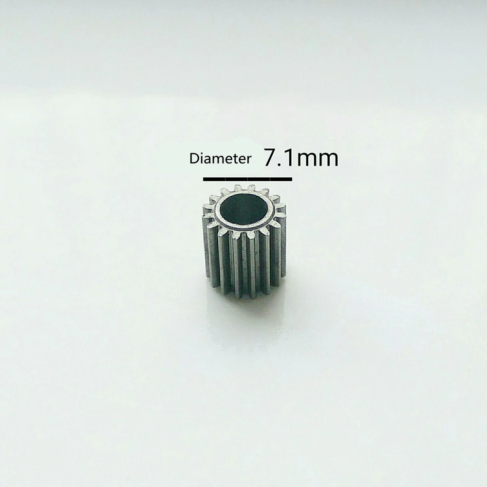 2PCS/LOT 0.4M 16T 4mm Motor Spindle Metal Gear