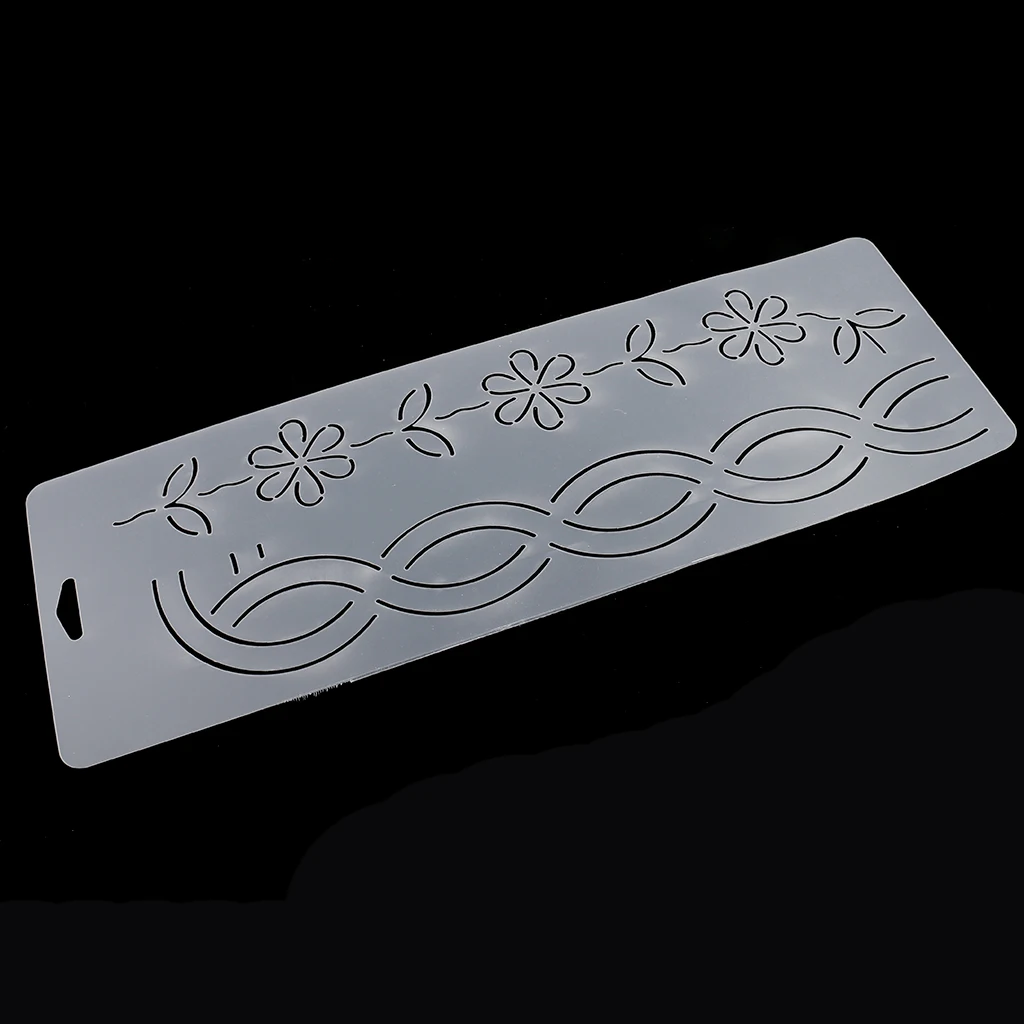Vary Types Plastic Stencil Quilting Template For DIY Patchwork Sewing Craft Tool