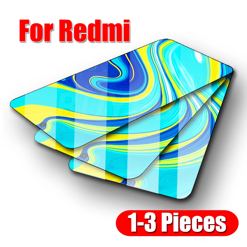 1 3 шт. закаленное стекло для Redmi Note 9s 9 s Защита экрана Xiaomi 8 7 6 pro Max 8T стеклянная