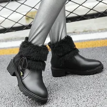 SAGACE, новые женские Теплые повседневные короткие ботинки студенческие ботинки из хлопка на толстом каблуке с кисточками, большие размеры милые и стильные однотонные ботинки