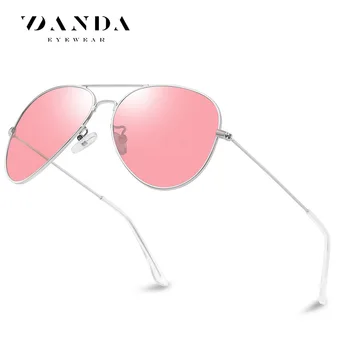 

New fashion retro polarized sunglasses driving driving metal frame night vision goggles 5926C