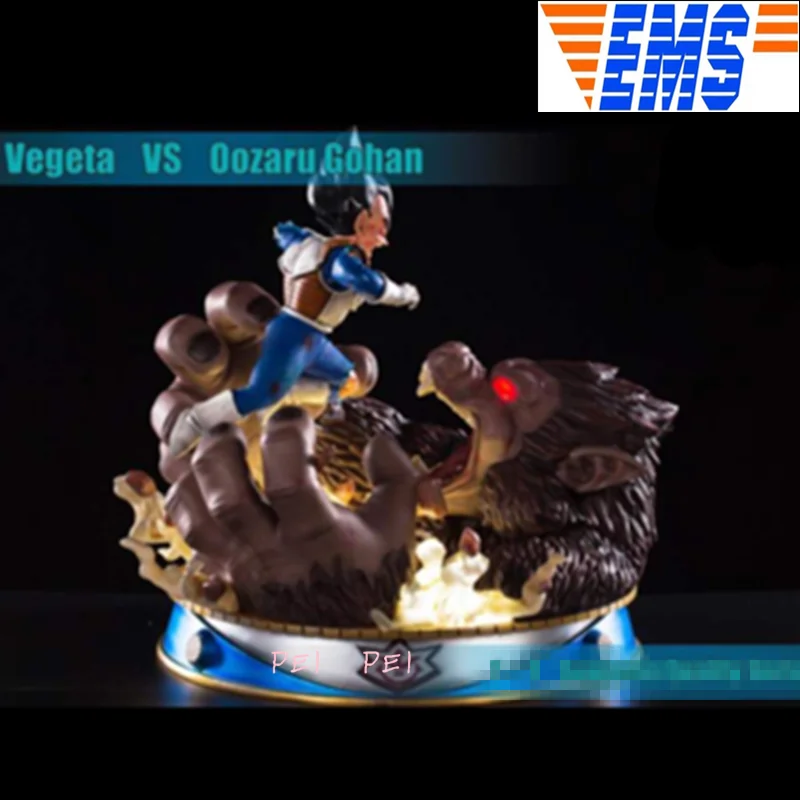 Аниме DRAGON BALL Vegeta vs oosaru Gohan сцена полноразмерный портрет Супер Saiyan gk статуя фигурка игрушки p1695
