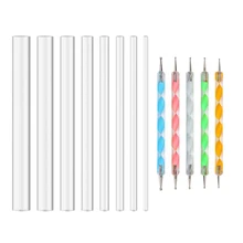 Мандала нажмите с силой так, набор инструментов для рисования камни, картина, камни, в горошек, комплект, камень для рисования в горошек инструмент-шаблон косметический Br