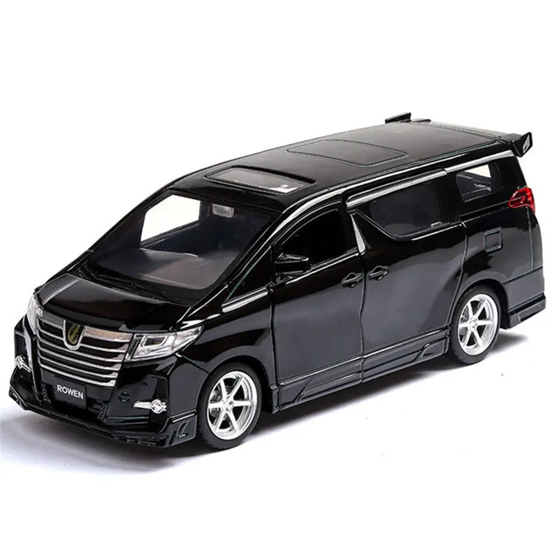 Роскошные игрушечные автомобили Alphard 1:24 из сплава металла литые модели