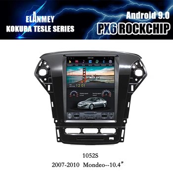 

PX6 2 Din Car Radio Bluetooth Screen Android 9 GPS Navigation Multimedia Player For Ford Mondeo 2013 2012 2011 Stereo Head Unit