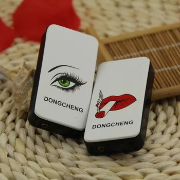 

Sexy modern gas lighter Inflatable Fashion cigarette Metal lighters Windproof smoking Grinding Wheel Lighter Outdoor Tools