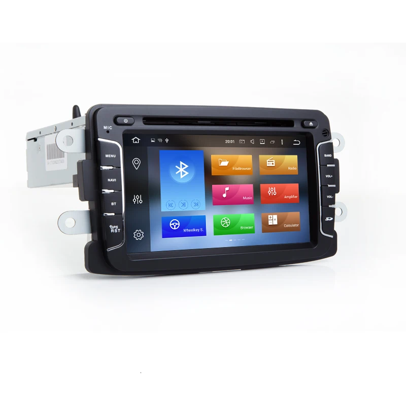 Excellent DSP IPS Android 9.0 8 Core 4GB+32GB GPS Navigator Radio For Dacia Renault Duster Logan Sandero Car DVD Central Cassette Player 1