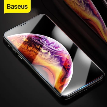 

Baseus Screen Protector For iPhone Xs Max Xs XR Glass 0.3mm Thin 9H Tempered Glass For iPhone Xs Max X Protective Glass 2018