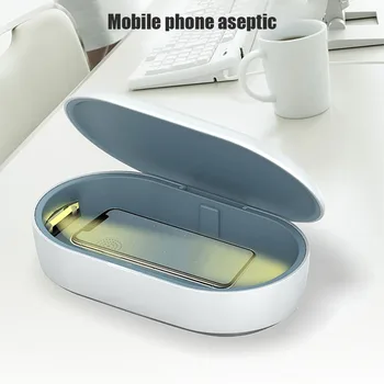 

Multi-Function UV Sterilizer Box Mobile Phone Jewelry Cleaning Ultraviolet Disinfection Machine Mask Clean Sterilization Box