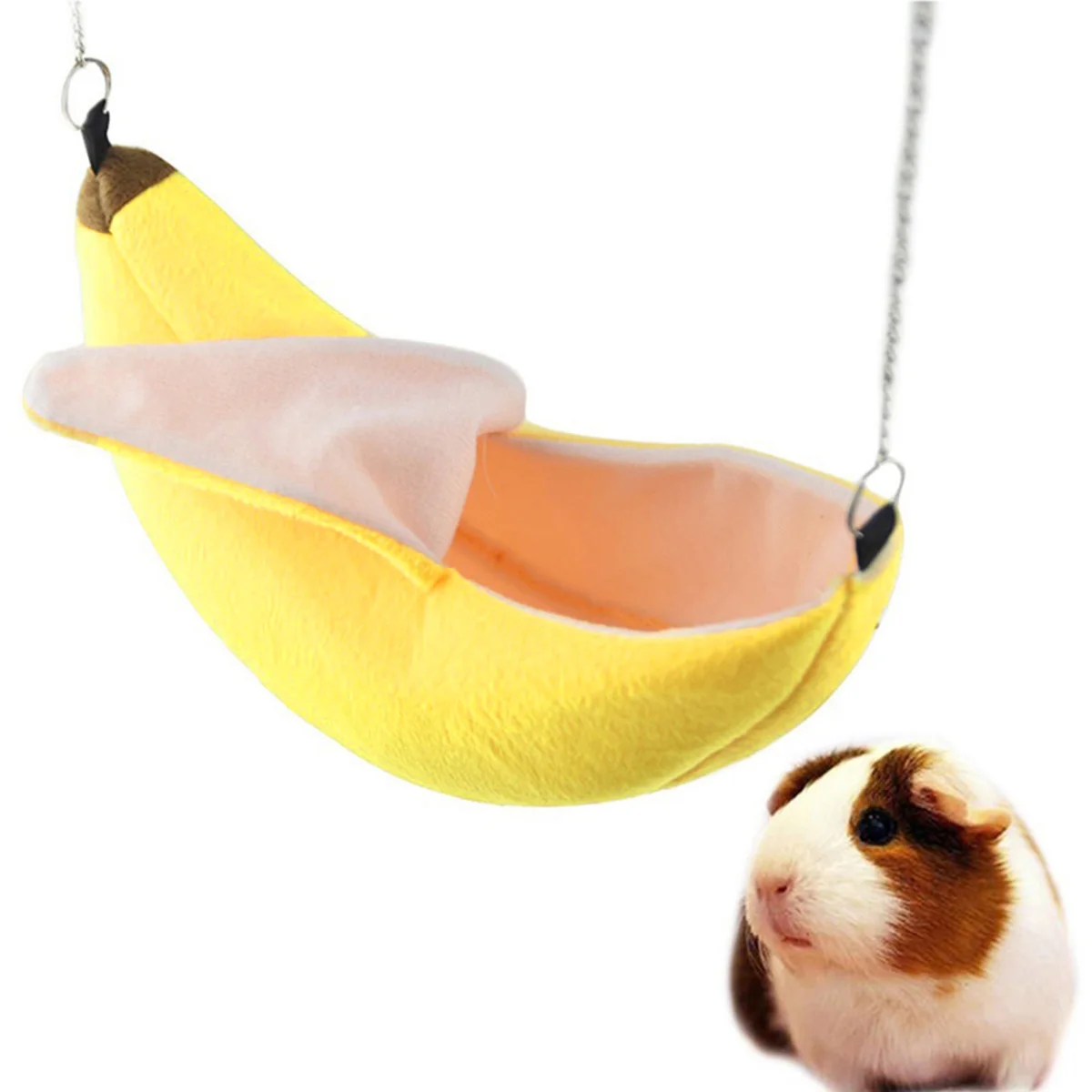 Hamster Nest Hanging House Hammock Cage Sleeping Nest Pet Bed Rat Hamster Toys Cage Swing Pet 4
