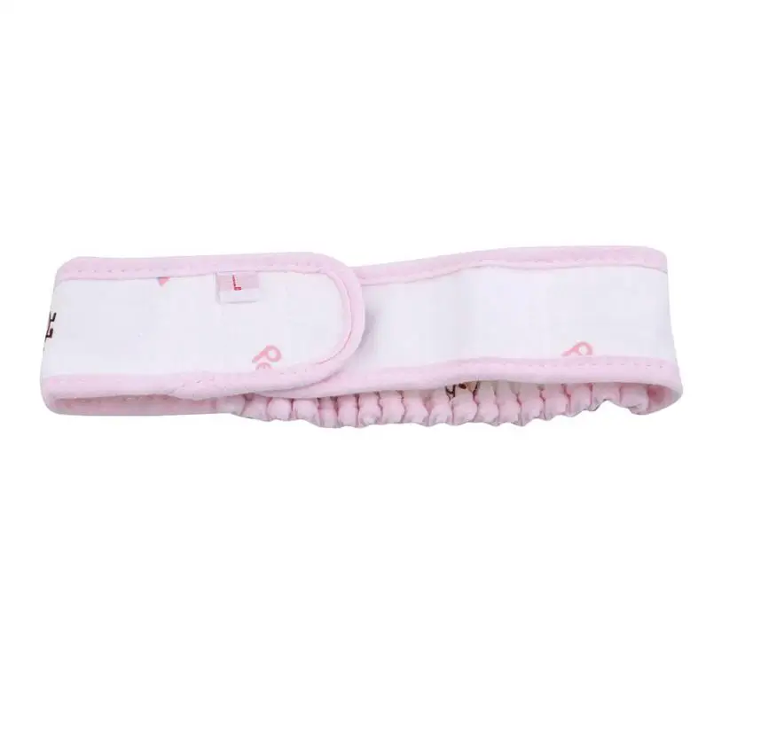 1 шт Детские подгузники многоразовые моющиеся детские тканевые подгузники для новорожденных вкладыши для подгузников вставки 3 слоя - Цвет: Pink L Diaper strap