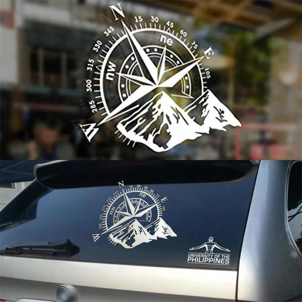 Point of Mountain Car Sticker Funny Vinyl Car-Styling Decals For Auto Window Motorcycle Decor наклейки на авто