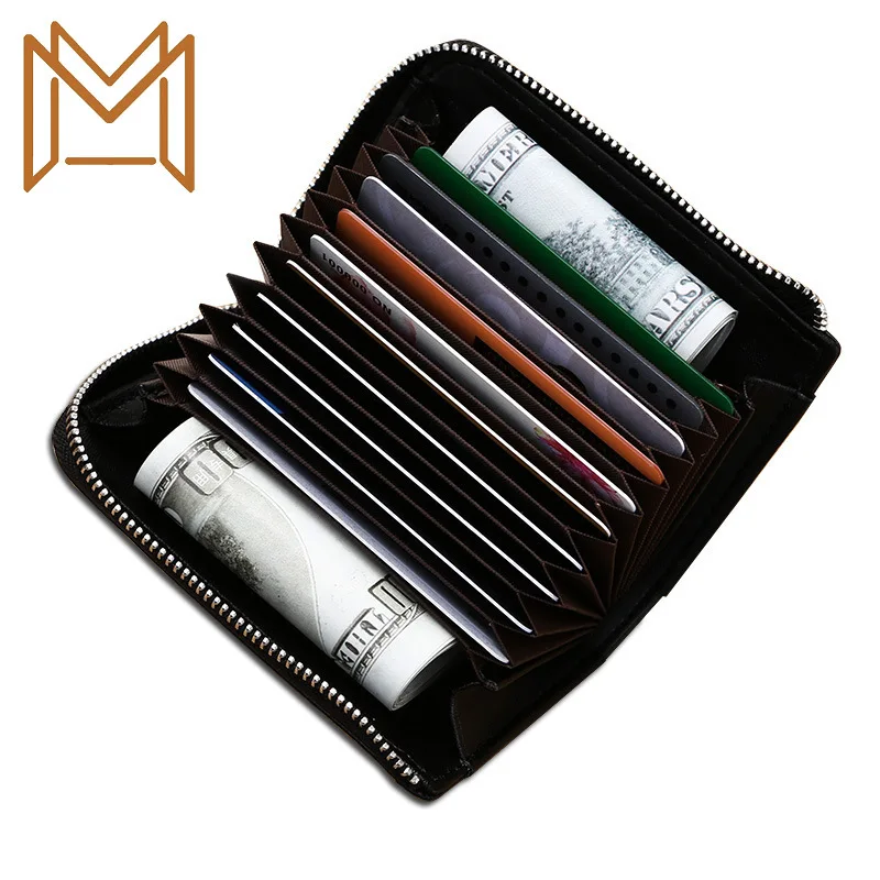 

Position Head Layer Cowhide Card Package Men Women General Purpose Genuine Leather Certificates Card Set Small