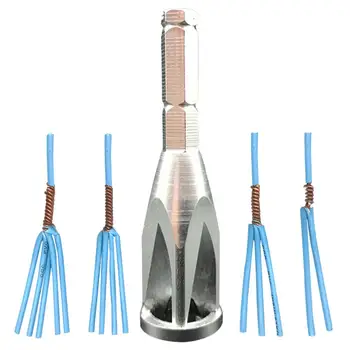 

Universal Connector Stripping Tool Automatic Twisting Wire Stripping Doubling Universal Terminal Block Head Hand Tools