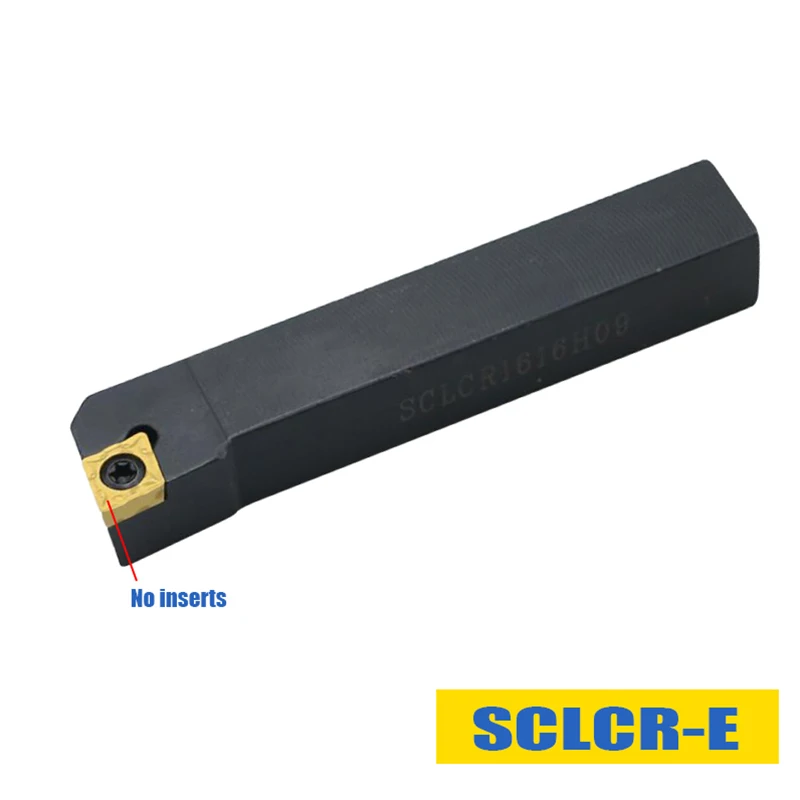 

SCLCR1616H09 SCLCR2020K09 SCLCR2020K12 SCLCR2525M09 внешний токарный инструмент держатель режущий угол 95 градусов без вставки