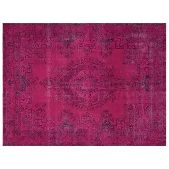 

Handmade Fuchsia Vintage Persian Area Rug 290x384 Cm-9'6''X12'7''