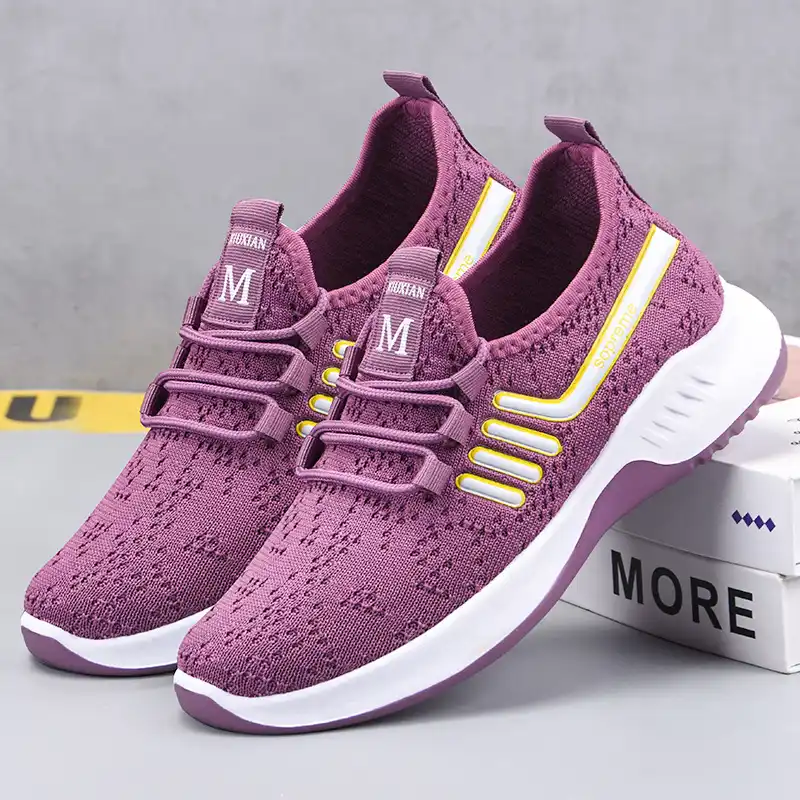 メッシュスニーカー女性韓国のファッション通気性白春夏21 レディースヴァルカナイズシューズ Aliexpress