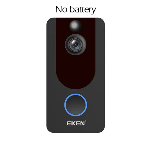 Умный IP 1080P телефон дверной звонок камера для квартиры ИК сигнализация беспроводной безопасности домофон wifi видео дверь от eken V7 - Цвет: Standard