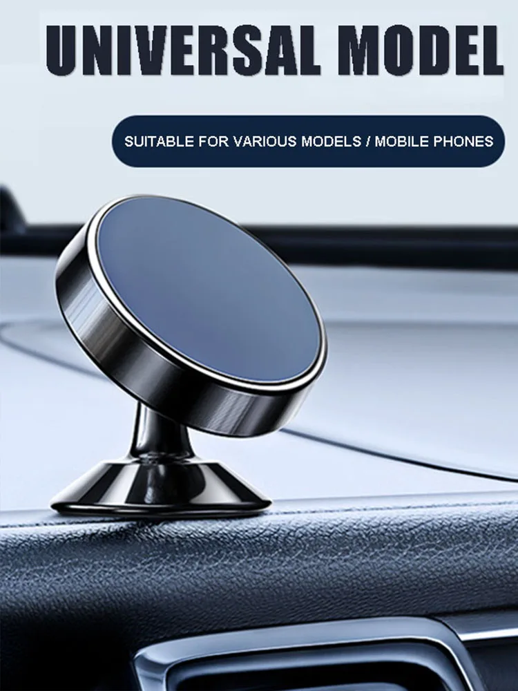 Mini Magnetic Car Phone Holder Ultra Strong Magnet Phone Holder Tray Magnetic Bracket Suit to iPhone Samsung Xiaomi phone stands