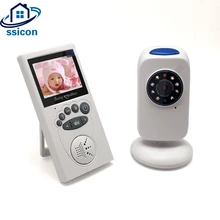 2,5 дюймовый беспроводной видео цветной детский монитор с высоким разрешением детская няня, безопасность камеры ИК ночного видения контроль температуры