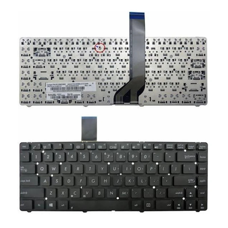 Для ASUS K46C E46C K46CA S46CM S46CA A46CB A46CM США английская Клавиатура ноутбука
