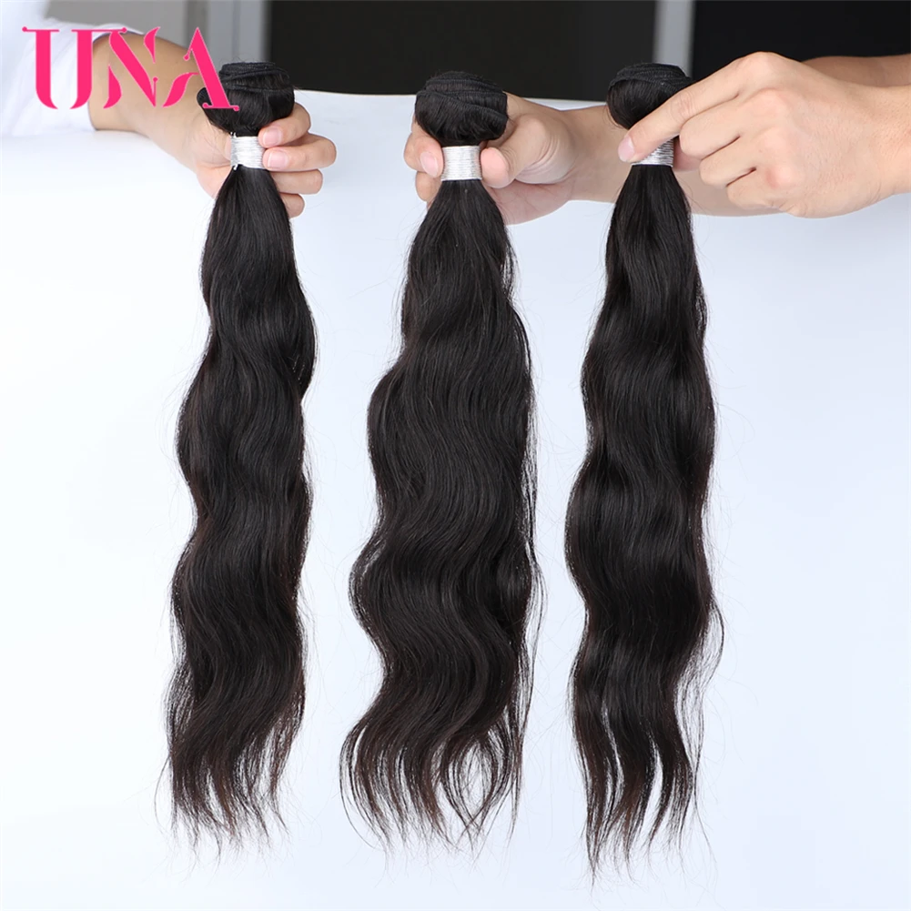 Индийские волосы, 3 пряди, натуральные волнистые волосы Remy, человеческие волосы, пряди 8-26 дюймов