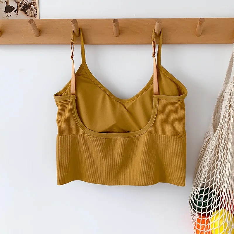 Women's Cotton Bra Tube Top women lingerie bra women tank tops Bra Women Fashion Tank Up Female Sports Sexy Lingerie Push Up Brassiere Ladies Bralette Top
